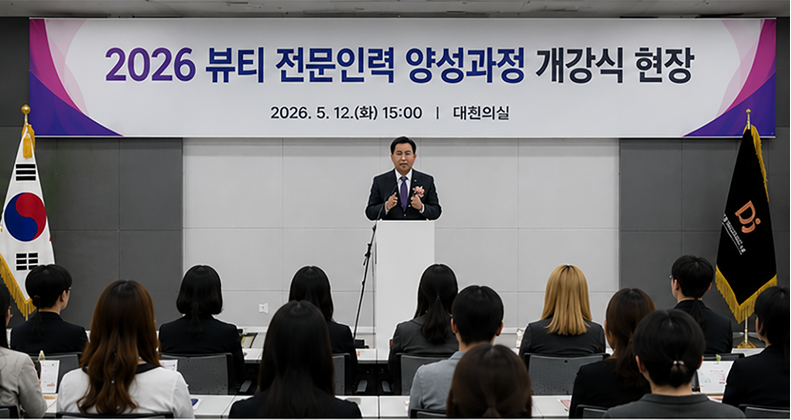 2026뷰티 전문인력 양성과정 개강식 현장